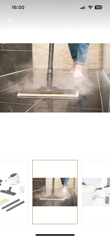 Karcher buharlı temizlik makinesi - Görsel 2