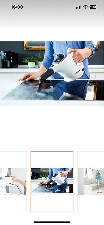 Karcher buharlı temizlik makinesi - Görsel 3