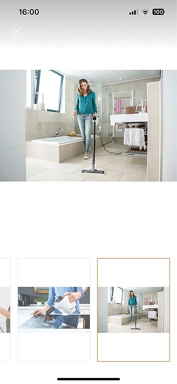 Karcher buharlı temizlik makinesi - Görsel 4