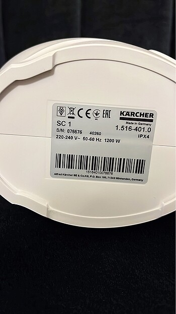 Karcher buharlı temizlik makinesi - Görsel 5