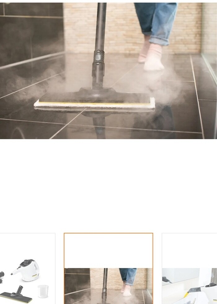 Karcher buharlı temizlik makinesi - Görsel 2