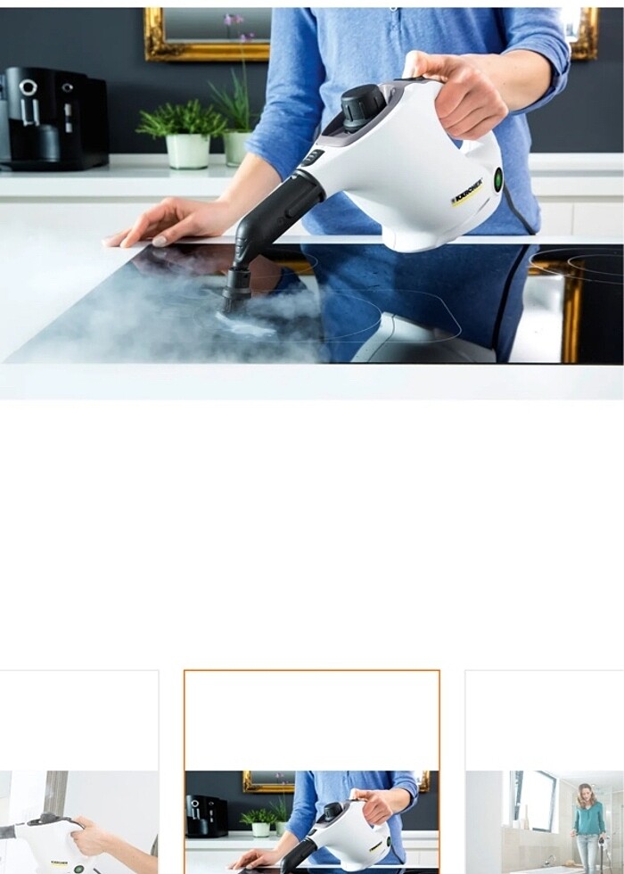 Karcher buharlı temizlik makinesi - Görsel 3