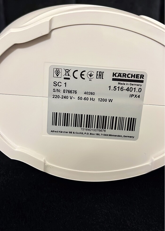 Karcher buharlı temizlik makinesi - Görsel 5