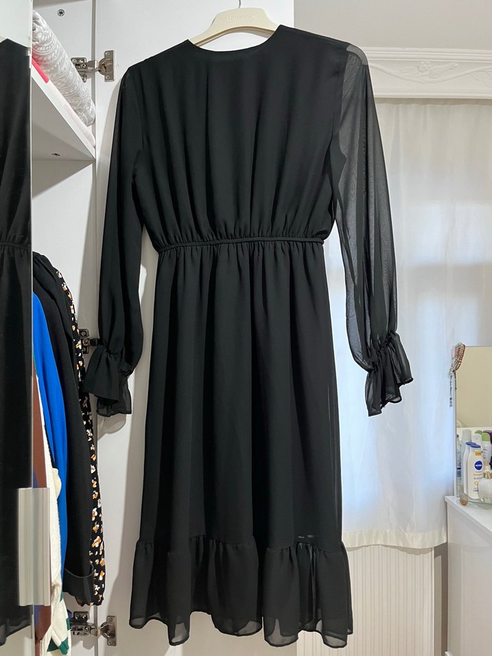 Kadın elbise şifon elbise - Görsel 4