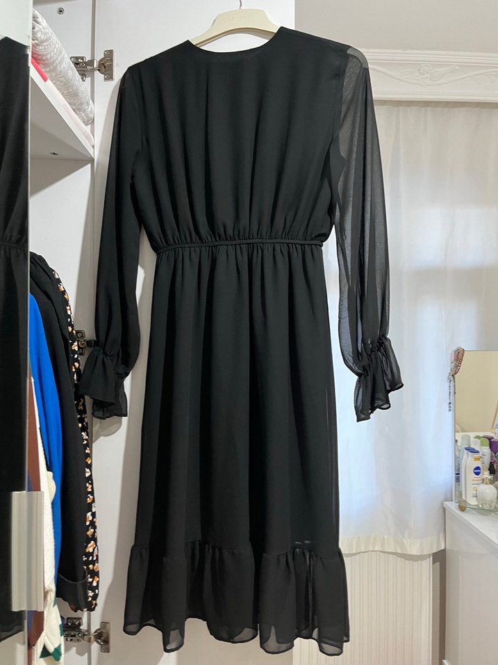 Kadın elbise şifon elbise - Görsel 3