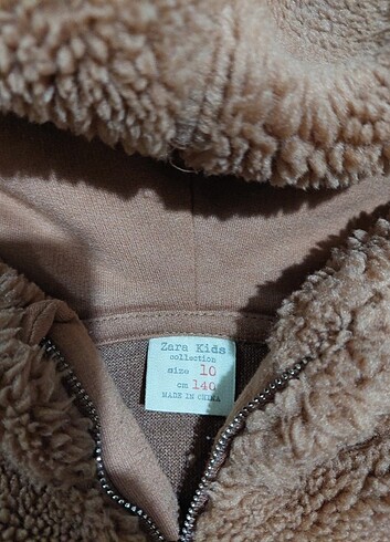 9 Yaş Beden Zara marka polar