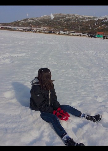 Siyah Kapüşonlu Fermuarlı Kadın Ceket - Görsel 5