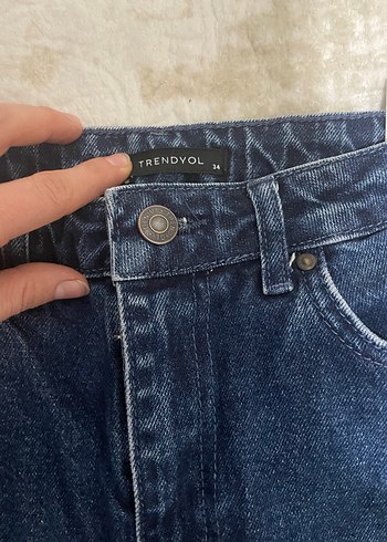 Lacivert Kot Pantolon - Görsel 2