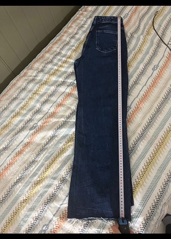 Lacivert Kot Pantolon - Görsel 7