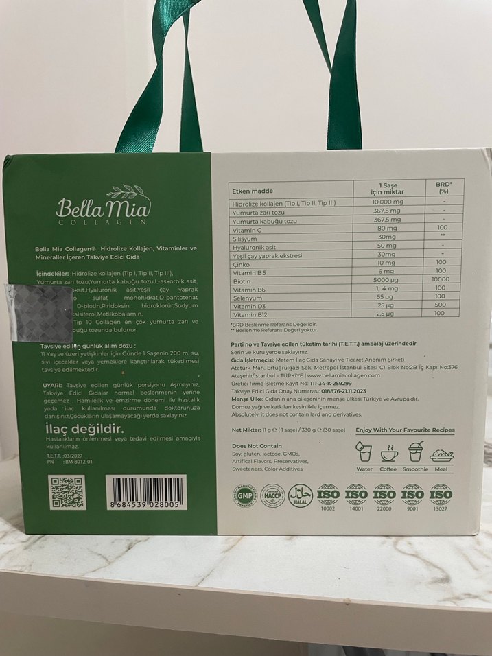 Bella Mia kolajen - Görsel 2