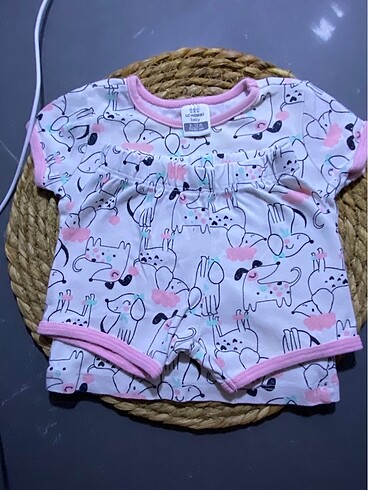 LC Waikiki Kız bebek pijama takımı