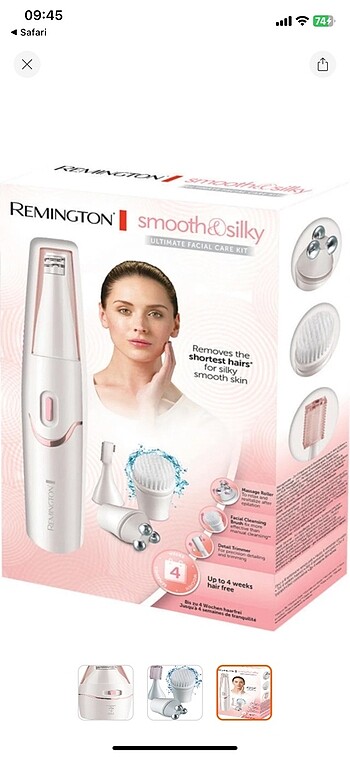 Remington yüz bakım kiti