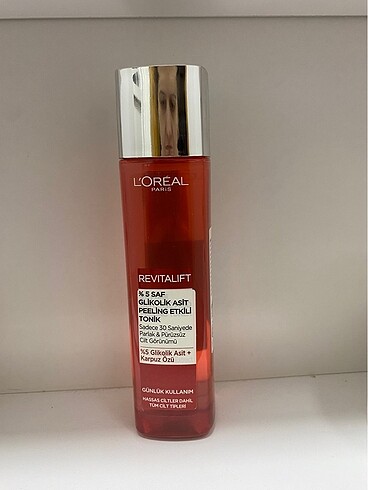 loreal paris revitalift peeling etkili tonik