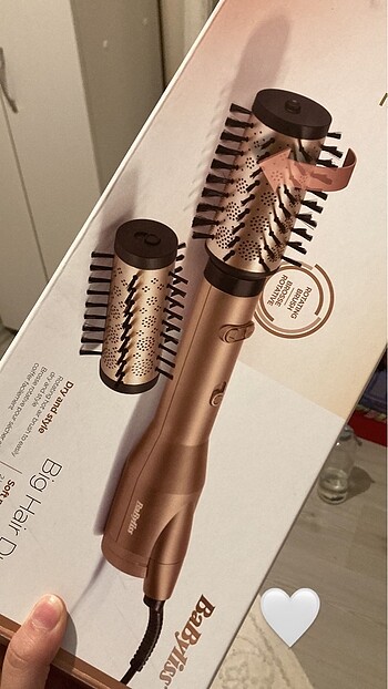  Beden Renk Babyliss Big Hair Dual Rotating Hot Air Styler Döner Fırçalı Hav