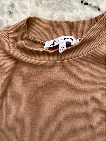 Koton Koton camel kolsuz bluz