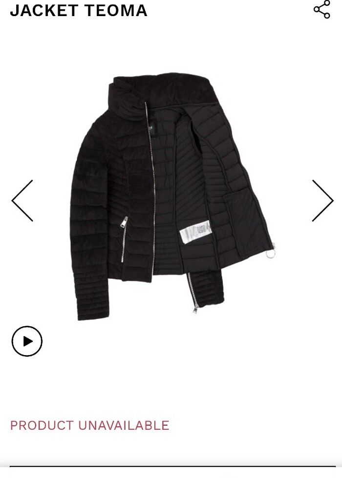 Guess kaz tüyü mont - Görsel 2