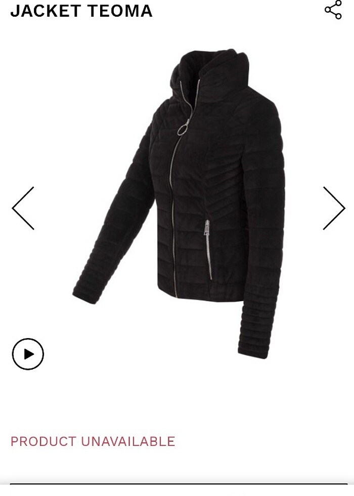 Guess kaz tüyü mont - Görsel 4