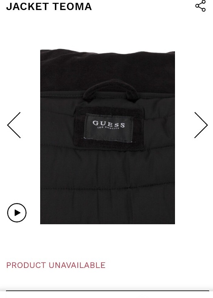 Guess kaz tüyü mont - Görsel 5