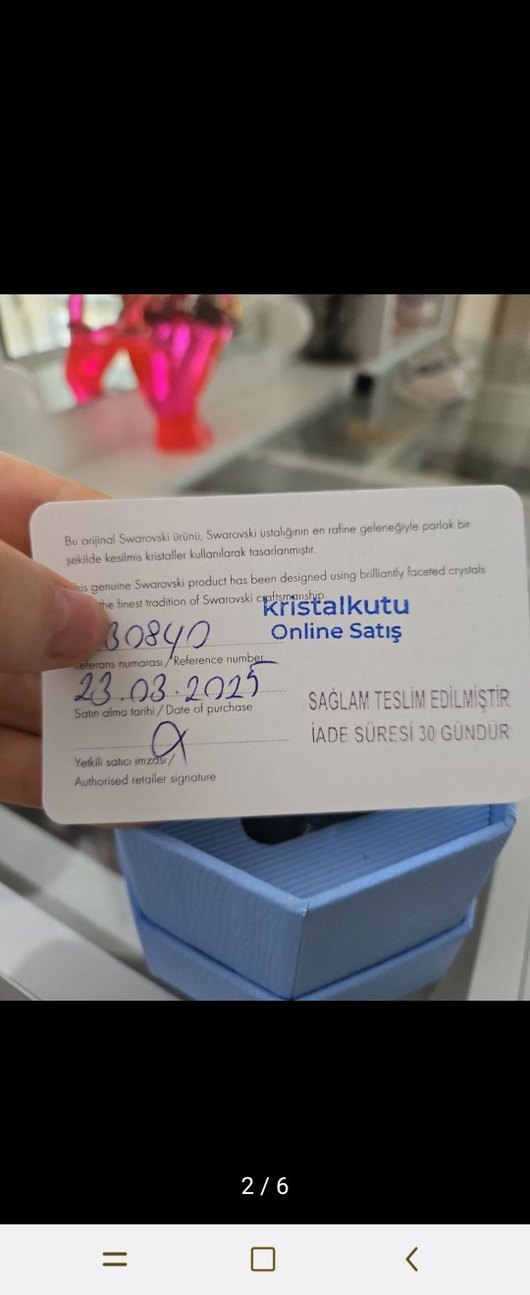 Swarovski Millenia Mavi Saat - Görsel 2