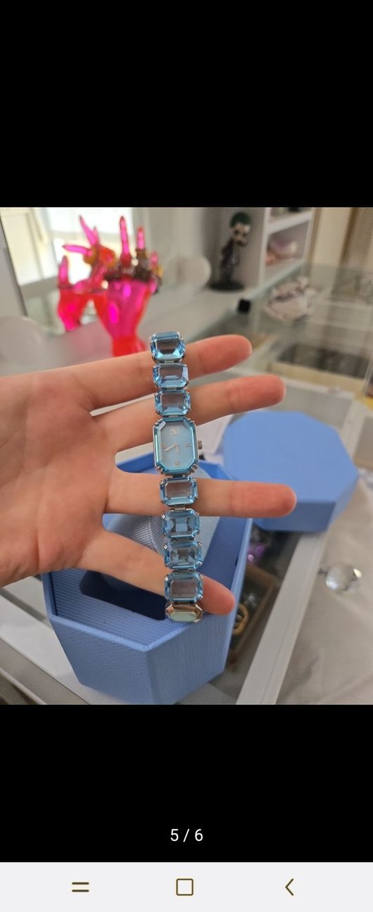 Swarovski Millenia Mavi Saat - Görsel 5