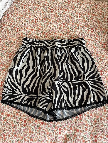 Suwen zebra şort