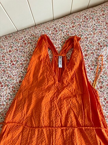 Mango Mango turuncu elbise