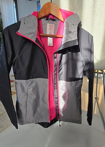 Decathlon 12 yaş kız Çocuk Gri Fermuarlı Street Wear Ceket - Görsel 4