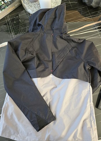 Decathlon 12 yaş kız Çocuk Gri Fermuarlı Street Wear Ceket - Görsel 5