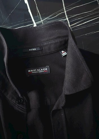 2 adt polo slim fit L gömlk v 1 mavi marka siyah gömlk v 2 çorap - Görsel 3