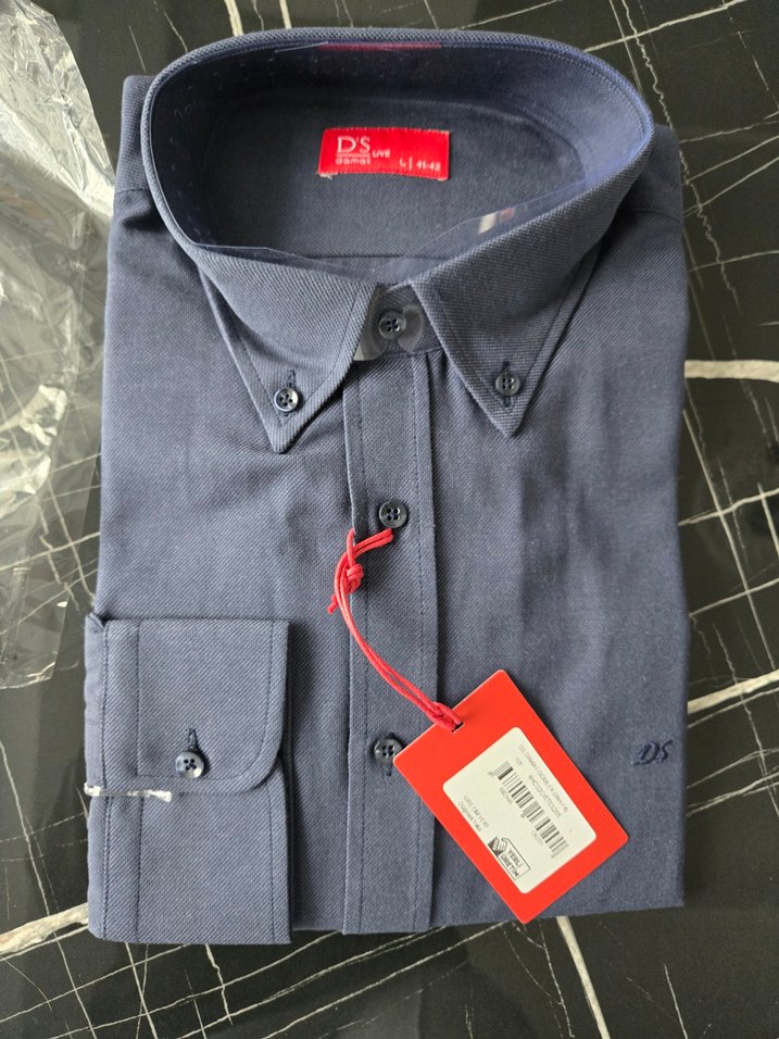 Ds damat  Denim Uzun Kollu  Gömlek - Görsel 2