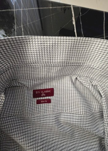 Polo XL siyah gömlek,DS damat XL slim fit gömlek,Lufian kazak - Görsel 7