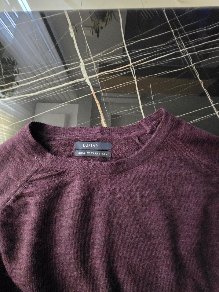 Polo XL siyah gömlek,DS damat XL slim fit gömlek,Lufian kazak - Görsel 4