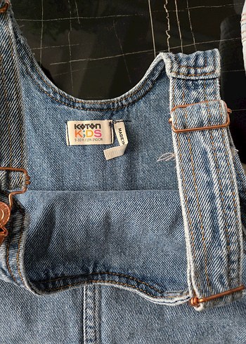 Kızlar için  Askılı Elbise.Pantalon .Çorap  ve parmaksz eldiven - Görsel 3