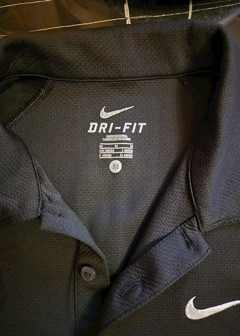 Siyah Nike Dri-Fit Kısa Kollu Polo Tişört - Görsel 2