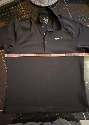 Siyah Nike Dri-Fit Kısa Kollu Polo Tişört - Görsel 5