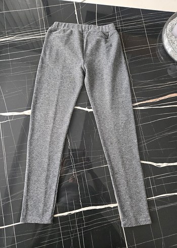 Kız çocuk dar kesim kot pantalon ve zara tayt - Görsel 6