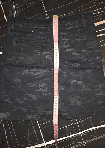 H&M siyah Puantiyeli Mini kız çocuk Ceket.Siyah mini etek. - Görsel 8