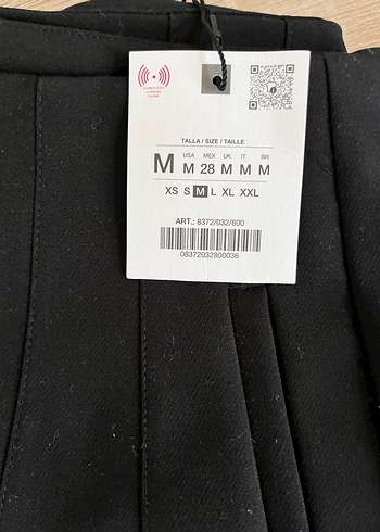 Zara siyah cigarette pantolon - Görsel 5