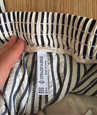 Stradivarius Stradivarius çizgili kumaş pantolon