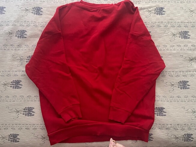 xs Beden mavi sweatshirt