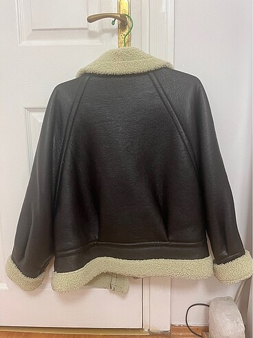 Pull and Bear pull & best suni kürk deri ceket