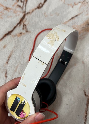 Renkli Beyaz BTS temali Kulaklık - Görsel 3