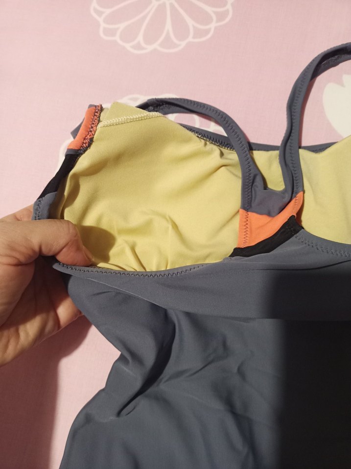 Gri Kadın Spor Mayo - Görsel 3