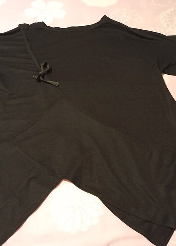 salaş asimetrik tişört - Görsel 5