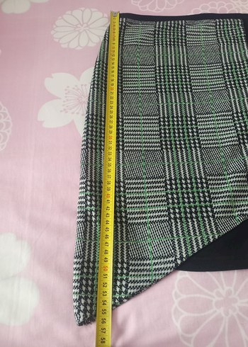 Yeşil Drapeli Etek - Görsel 8