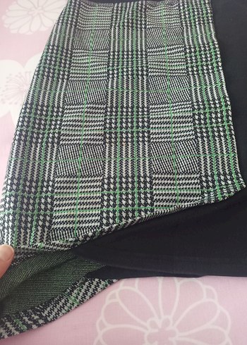 Yeşil Drapeli Etek - Görsel 2