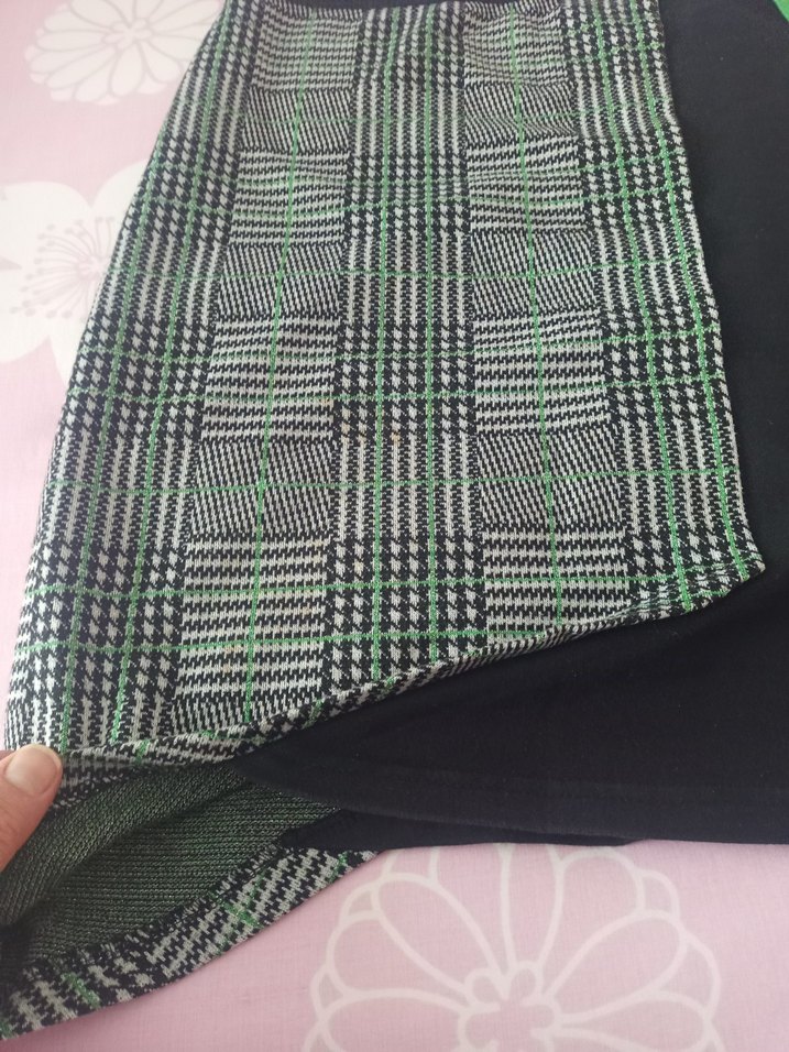 Yeşil Drapeli Etek - Görsel 2