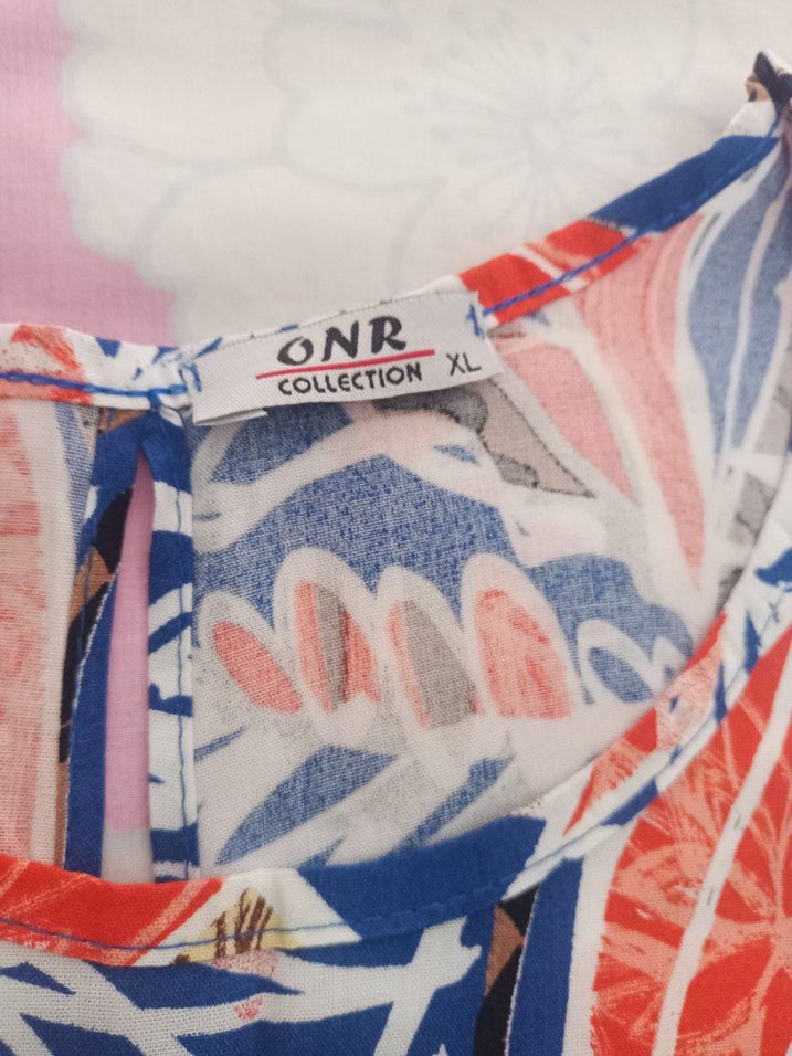 Renkli Bohem Desenli elbise - Görsel 2