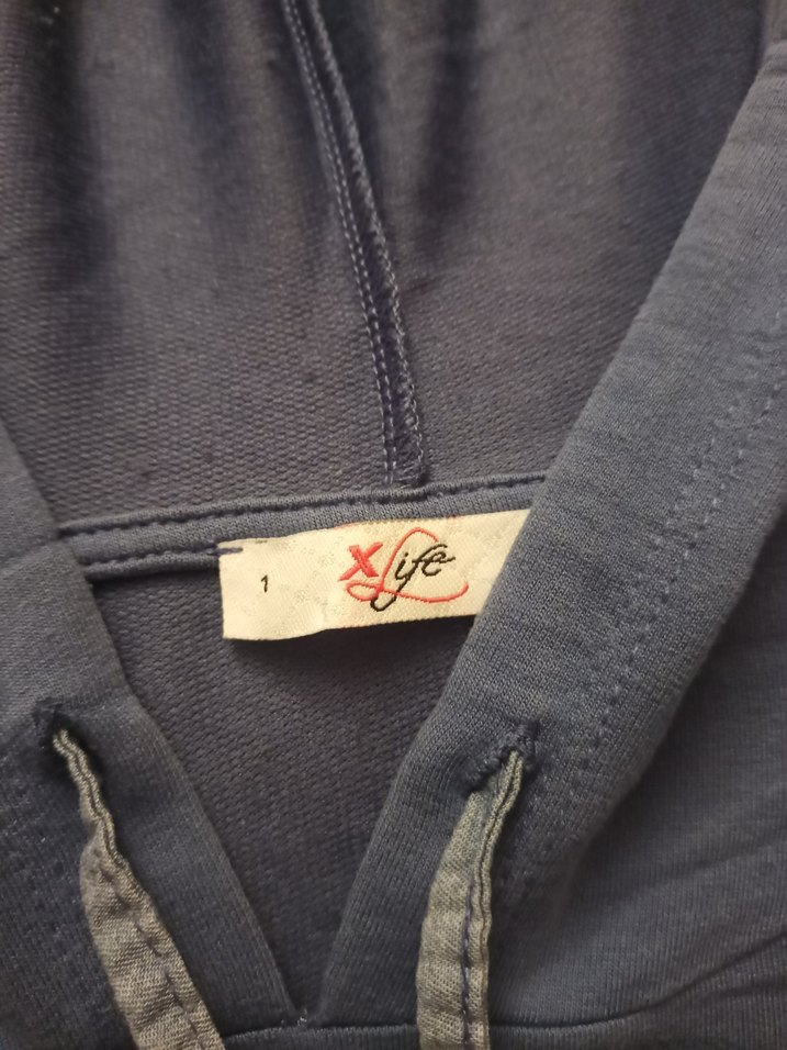 Kapüşonlu Kısa Kollu Sweatshirt - Görsel 3