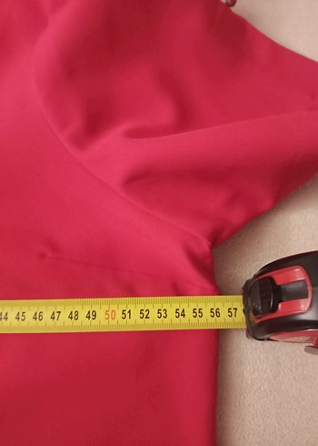 Kısa Kollu Fuşya Midi Elbise - Görsel 7